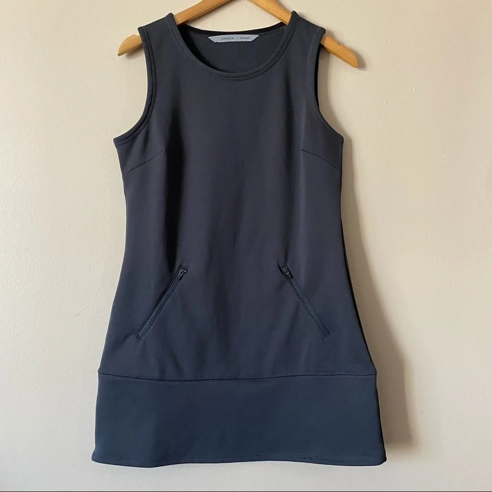 Athleta Women’s Sleeveless Black‎ Active Dress Sz S